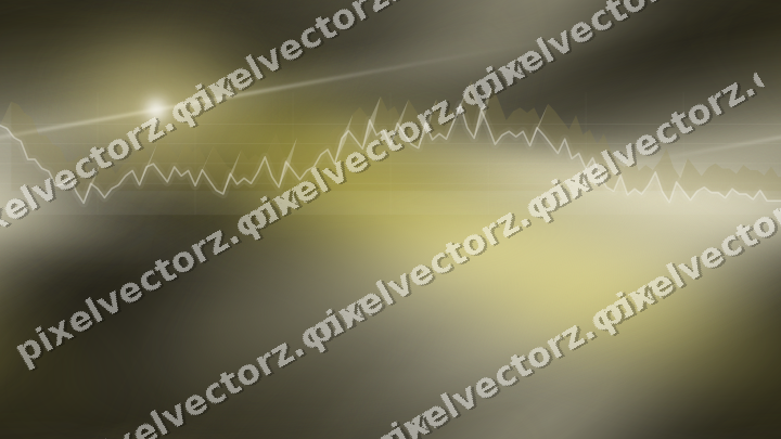 Nahtloser Neon Diagramm Hintergrund in Dunkelbernstein und Gelb