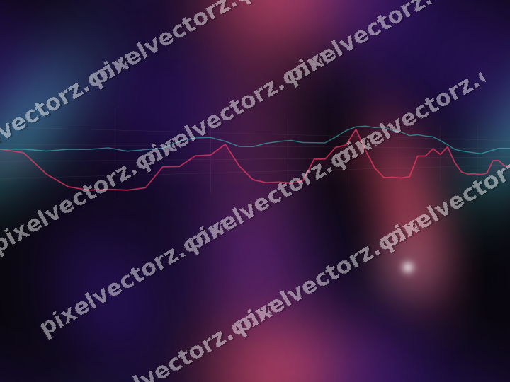 Nahtloser Neon Diagramm Hintergrund in Rosa und Bernstein