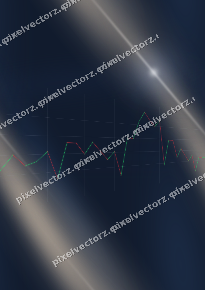Nahtloser Neon Diagramm Hintergrund in Dunkelblau und Rot
