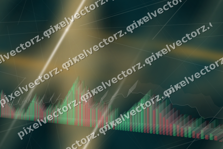 Nahtloser Neon Diagramm Hintergrund in Bernstein und Dunkelpetrol