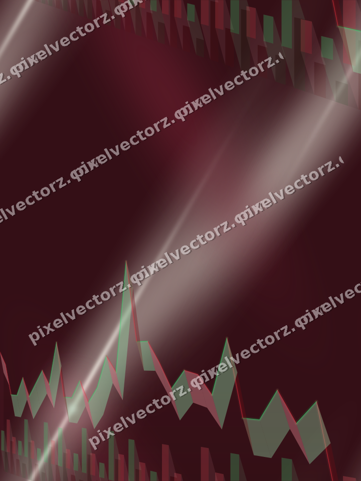 Nahtloser Neon Diagramm Hintergrund in Dunkelrosa und Rot