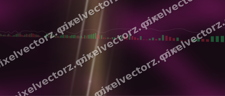 Nahtloser Neon Diagramm Hintergrund in Magenta und Bernstein