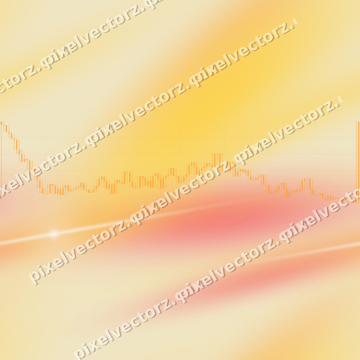 Nahtloser Pastell Diagramm Hintergrund in Orange und Bernstein
