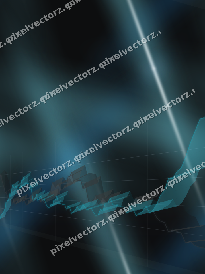 Nahtloser Neon Diagramm Hintergrund in Blau und Petrol