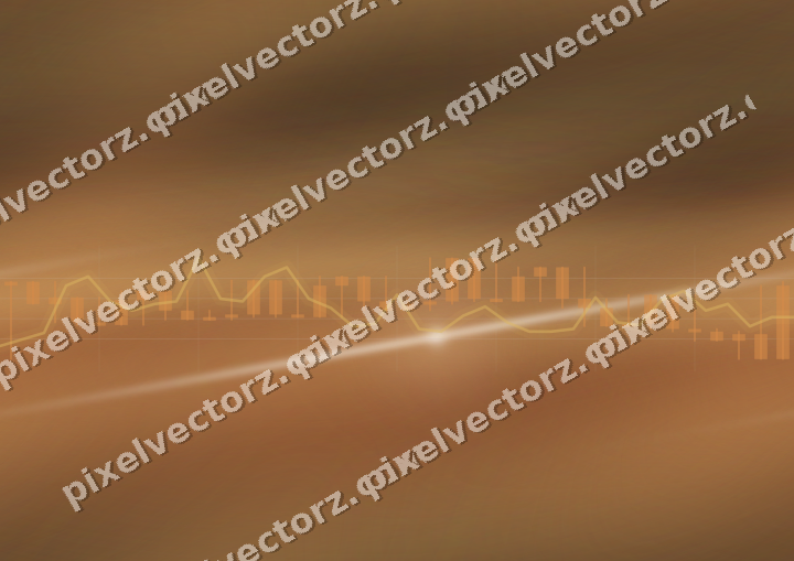 Nahtloser Neon Diagramm Hintergrund in Orange und Bernstein