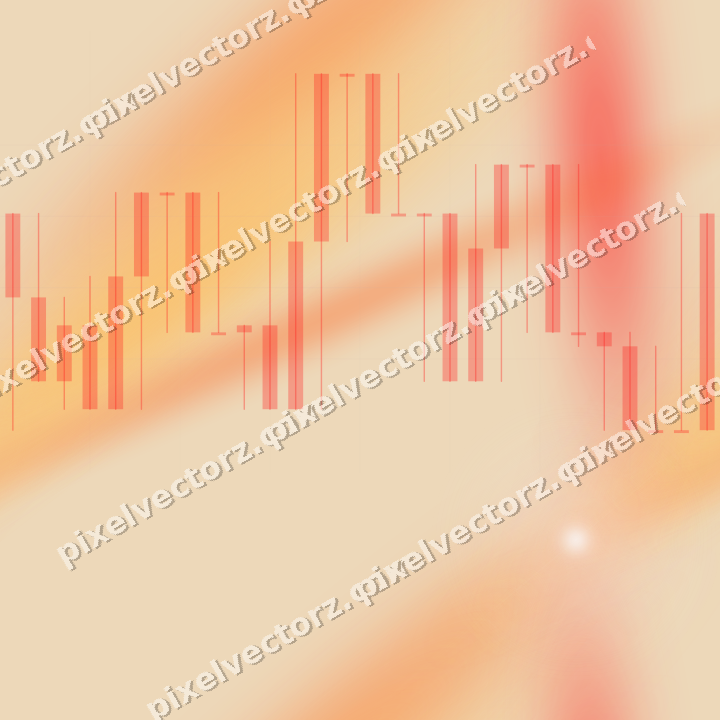 Nahtloser Pastell Diagramm Hintergrund in Rot und Orange