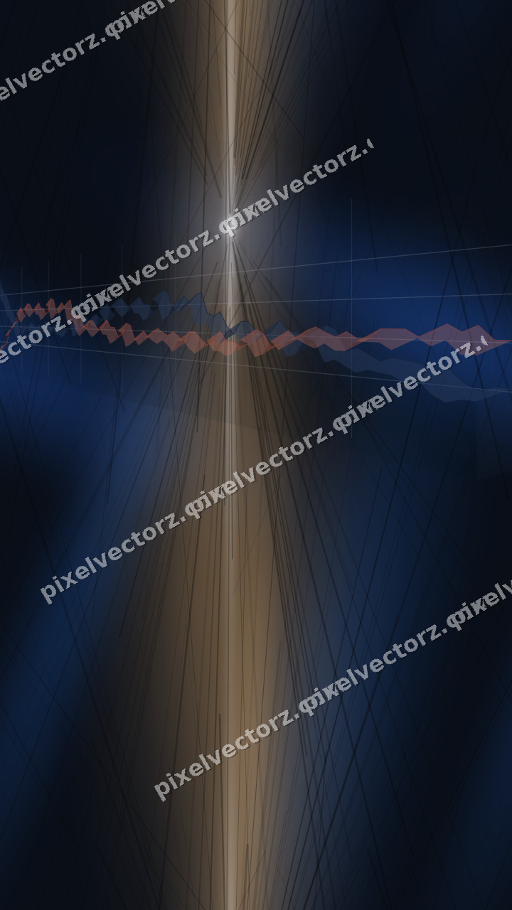 Nahtloser Neon Diagramm Hintergrund in Blau und Rot