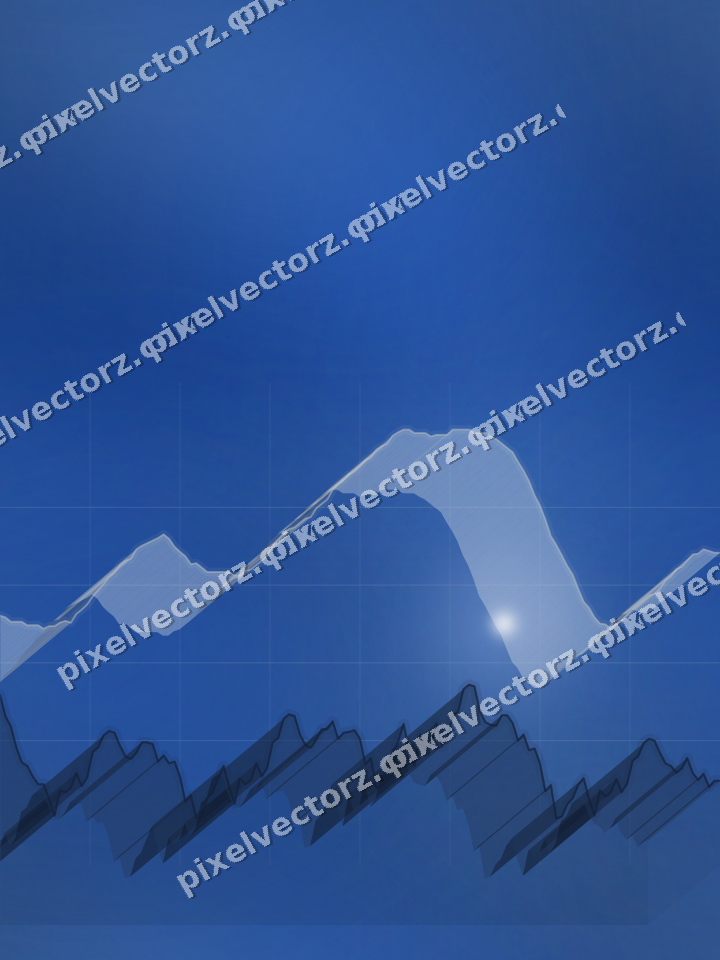 Nahtloser Neon Diagramm Hintergrund in Blau