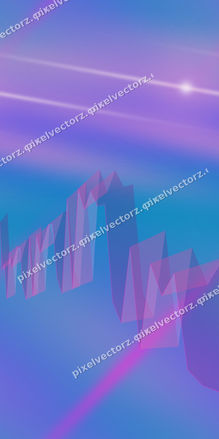 Nahtloser Neon Diagramm Hintergrund in Magenta und Violett