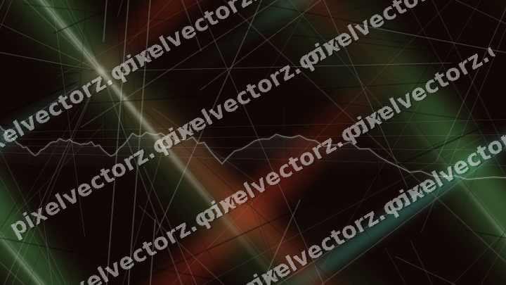 Nahtloser Neon Diagramm Hintergrund in Rot und Orange