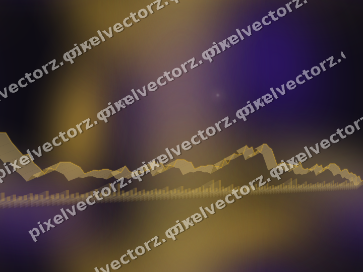 Nahtloser Neon Diagramm Hintergrund in Bernstein und Violett