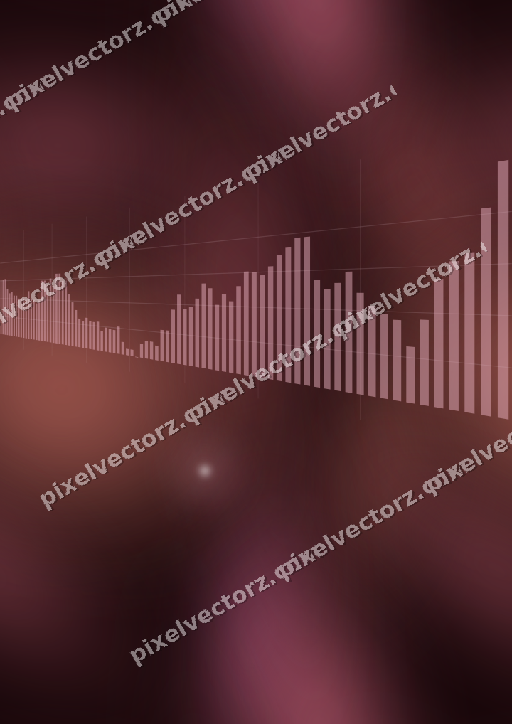 Nahtloser Neon Diagramm Hintergrund in Rosa und Rot