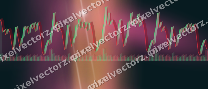 Nahtloser Neon Diagramm Hintergrund in Rosa und Türkis