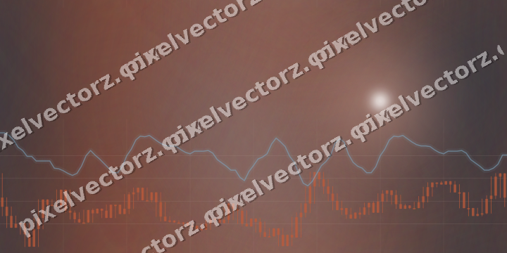 Nahtloser Neon Diagramm Hintergrund in Orange und Türkis