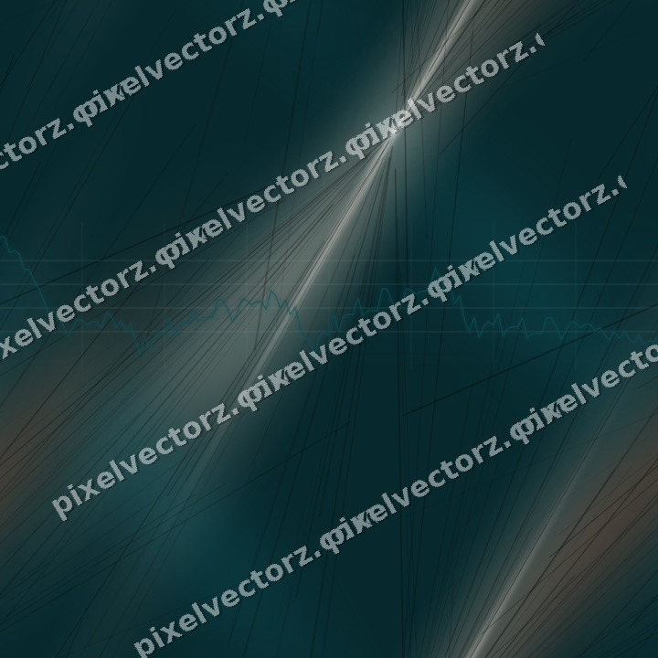 Nahtloser Neon Diagramm Hintergrund in Dunkelpetrol und Orange