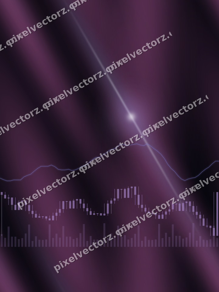 Nahtloser Neon Diagramm Hintergrund in Violett und Blau