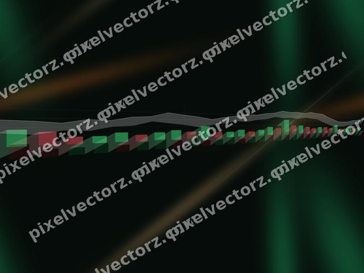 Nahtloser Neon Diagramm Hintergrund in Grün und Orange