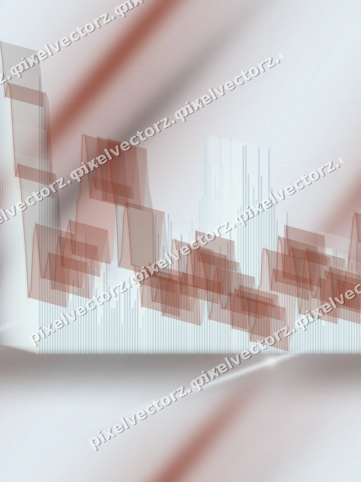 Nahtloser Pastell Diagramm Hintergrund in Türkis und Rot