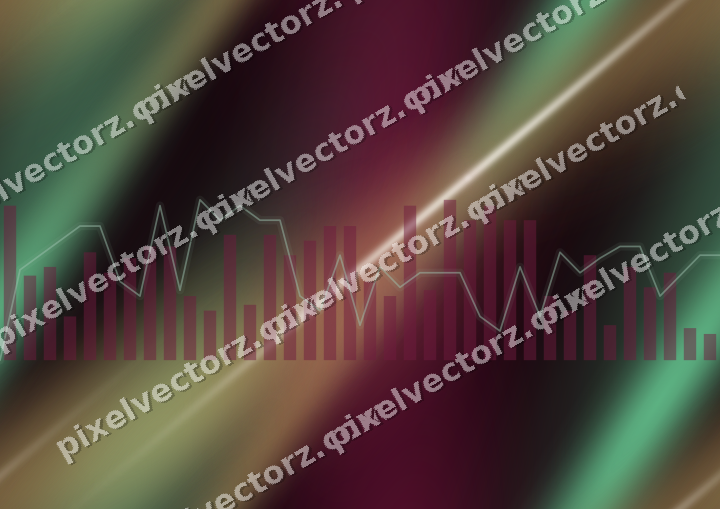Nahtloser Neon Diagramm Hintergrund in Rosa und Grün