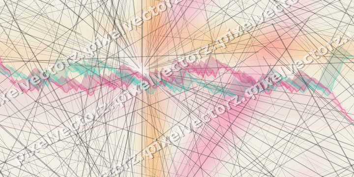 Nahtloser Pastell Diagramm Hintergrund in Rosa und Orange