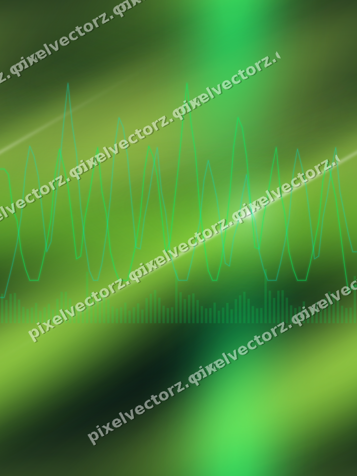 Nahtloser Neon Diagramm Hintergrund in Grün und Limette