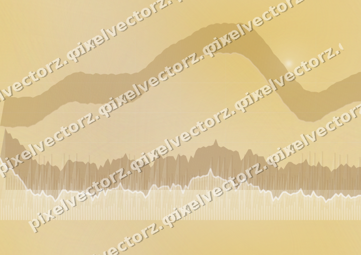 Nahtloser Pastell Diagramm Hintergrund in Bernstein und Blassorange