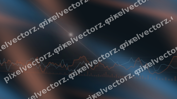 Nahtloser Neon Diagramm Hintergrund in Orange und Türkis