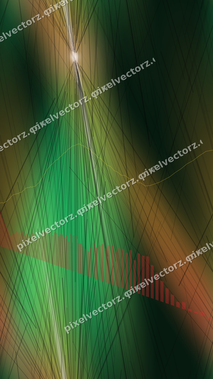 Nahtloser Neon Diagramm Hintergrund in Rot und Orange