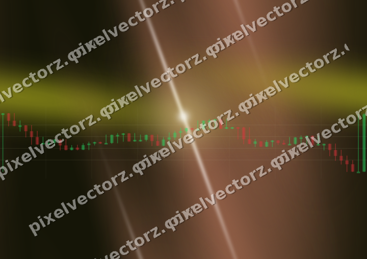 Nahtloser Neon Diagramm Hintergrund in Gelb und Rot
