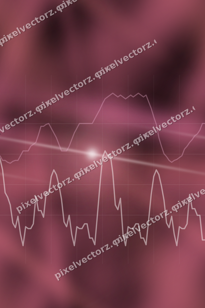 Nahtloser Neon Diagramm Hintergrund in Rosa und Rot