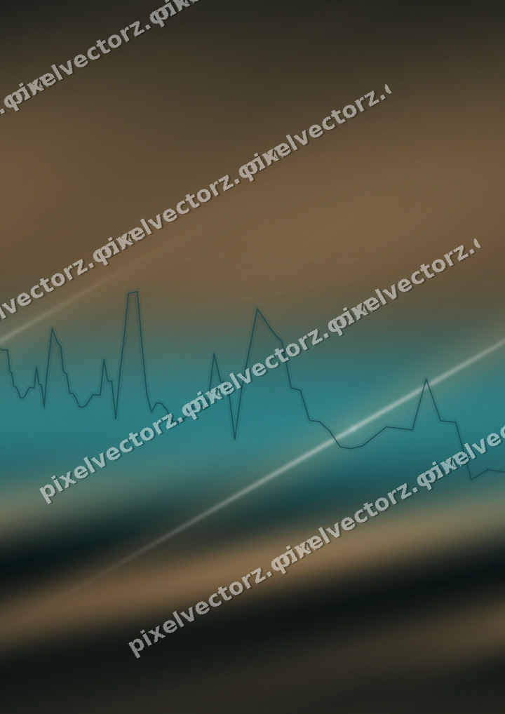 Nahtloser Neon Diagramm Hintergrund in Petrol und Orange