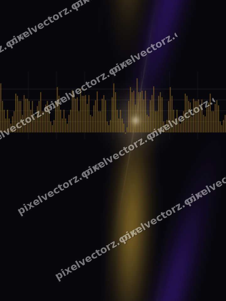 Nahtloser Neon Diagramm Hintergrund in Bernstein und Violett