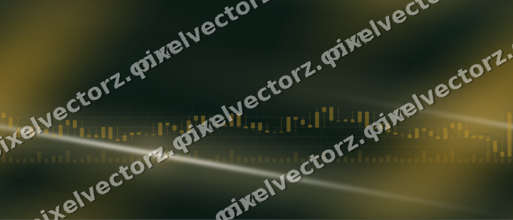 Nahtloser Neon Diagramm Hintergrund in Bernstein und Dunkelgrün
