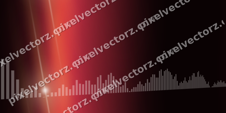 Nahtloser Neon Diagramm Hintergrund in Orange und Bernstein