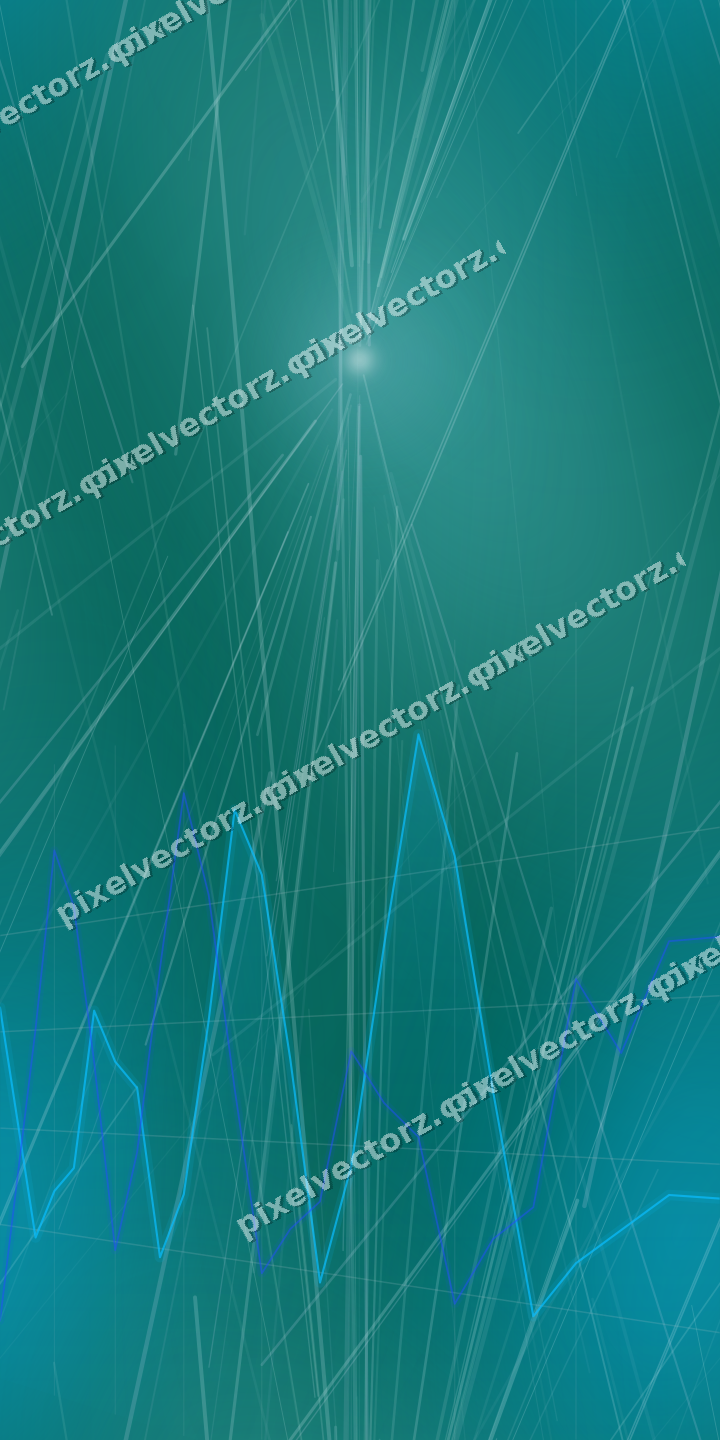 Nahtloser Neon Diagramm Hintergrund in Türkis und Petrol