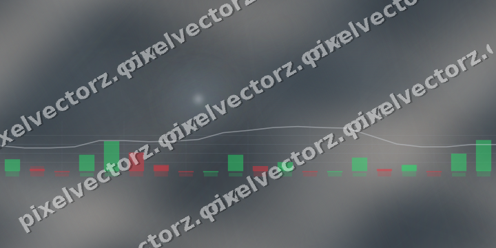 Nahtloser Neon Diagramm Hintergrund in Blau und Orange