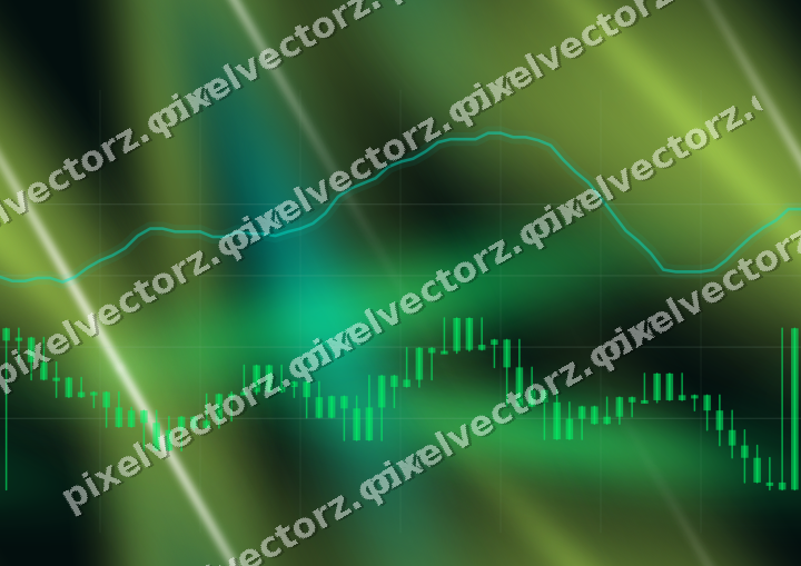 Nahtloser Neon Diagramm Hintergrund in Grün und Limette