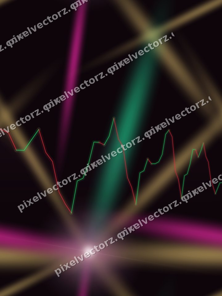 Nahtloser Neon Diagramm Hintergrund in Magenta und Rosa