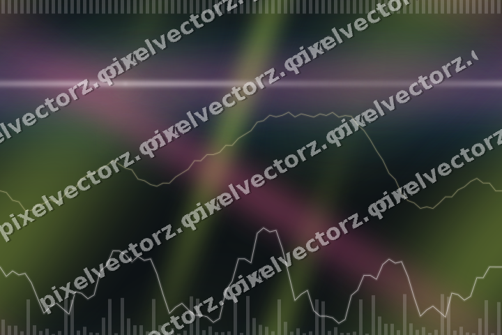 Nahtloser Neon Diagramm Hintergrund in Limette und Bernstein