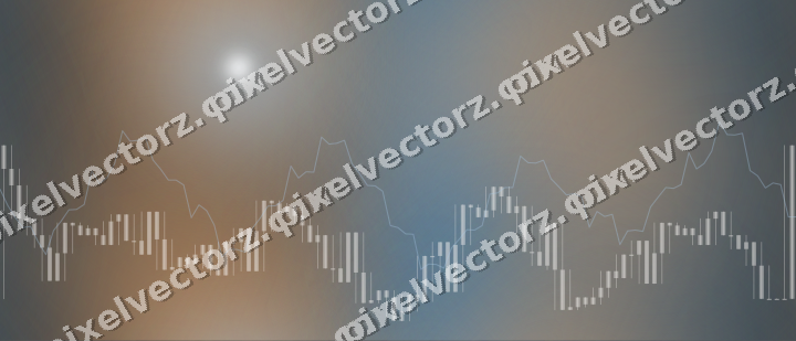 Nahtloser Neon Diagramm Hintergrund in Blau und Orange