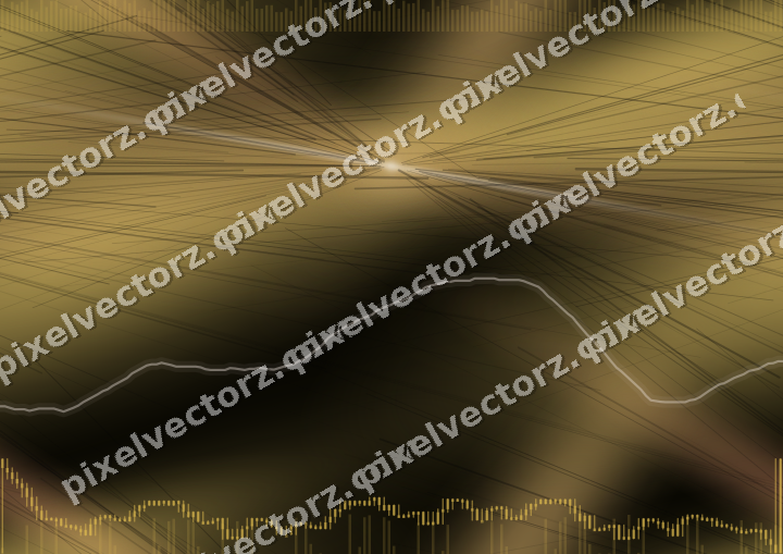 Nahtloser Neon Diagramm Hintergrund in Bernstein und Orange