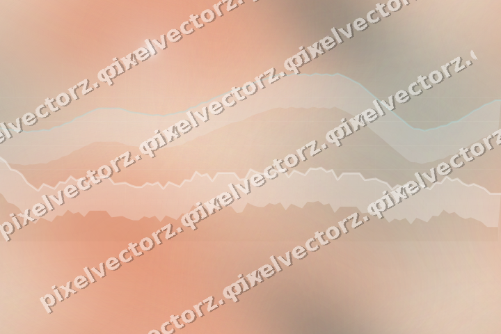 Nahtloser Pastell Diagramm Hintergrund in Dunkelpetrol und Orange