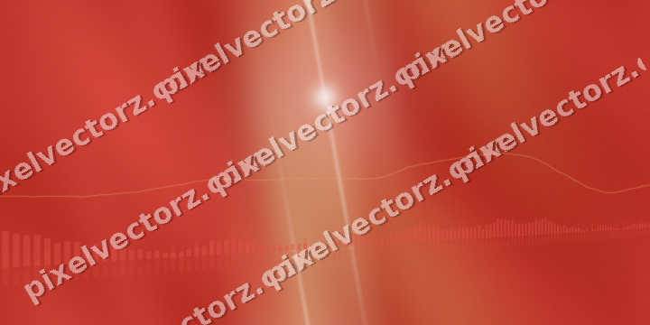 Nahtloser Neon Diagramm Hintergrund in Rot und Orange
