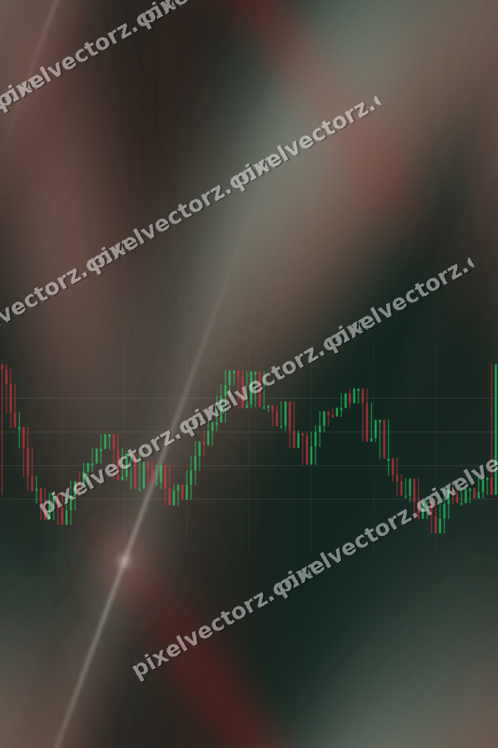 Nahtloser Neon Diagramm Hintergrund in Dunkelrot und Dunkelgrün