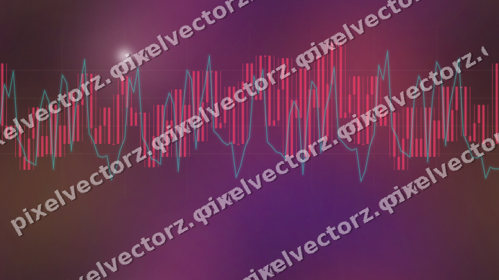 Nahtloser Neon Diagramm Hintergrund in Rosa und Bernstein