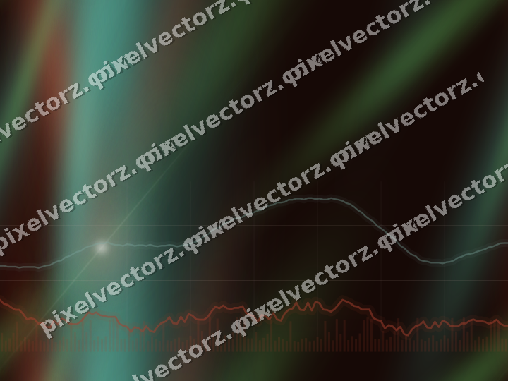 Nahtloser Neon Diagramm Hintergrund in Rot und Orange