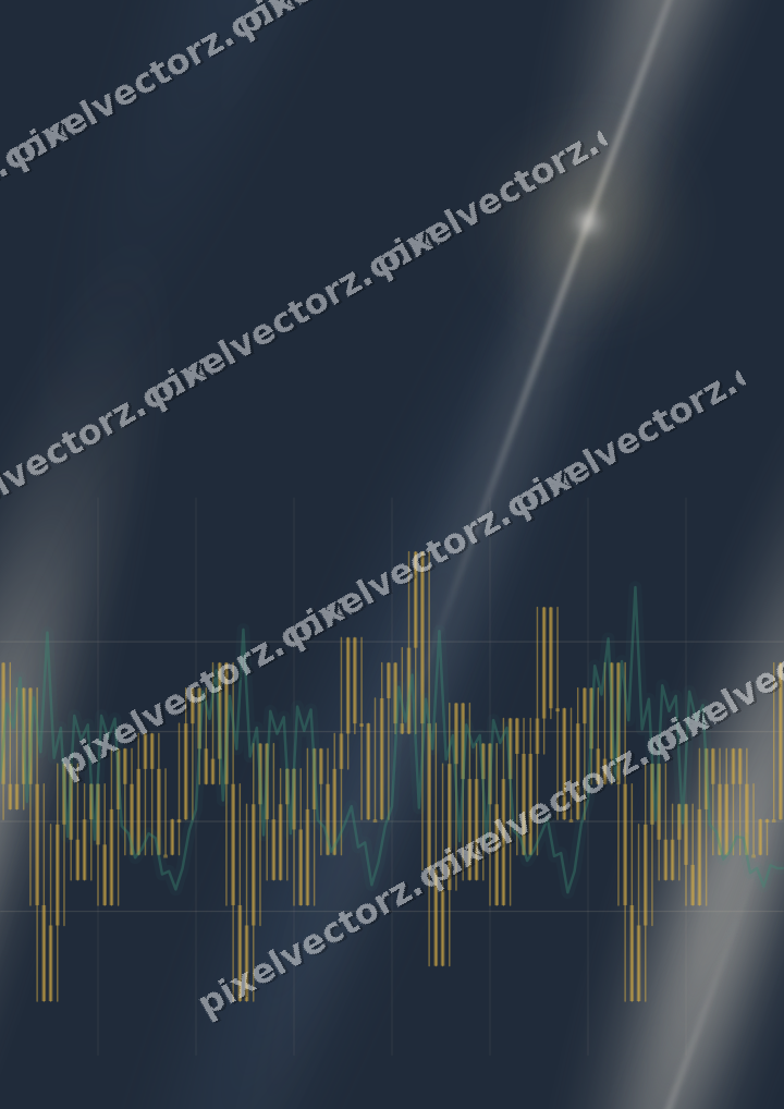 Nahtloser Neon Diagramm Hintergrund in Bernstein und Grün