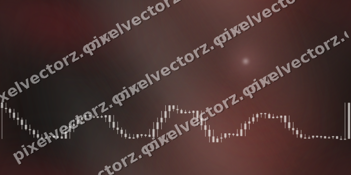 Nahtloser Neon Diagramm Hintergrund in Rot und Blassbernstein