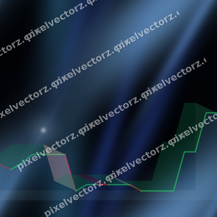 Nahtloser Neon Diagramm Hintergrund in Türkis und Blau