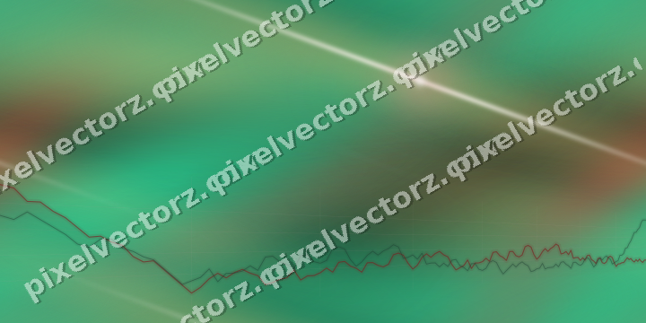 Nahtloser Neon Diagramm Hintergrund in Rot und Grün
